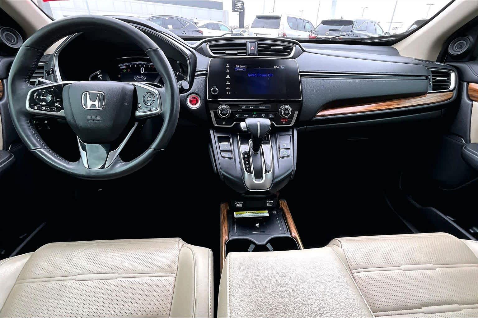 2020 Honda CR-V Touring Platinum White Pearl at Lone Star Chevrolet