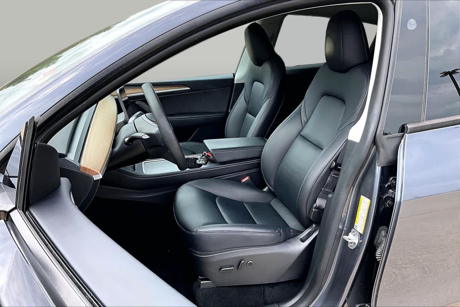 2023 Tesla Model Y Long Range Deep Blue Metallic at Mercedes-Benz of Houston North