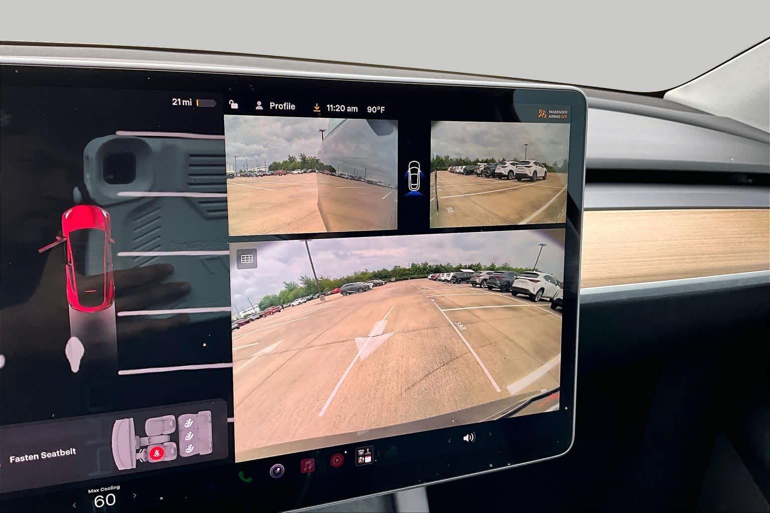 2023 Tesla Model Y Long Range Deep Blue Metallic at Mercedes-Benz of Houston North