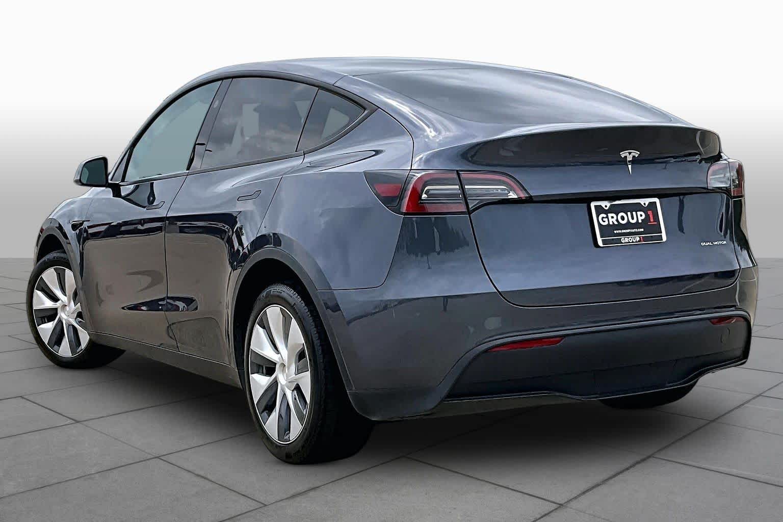 2023 Tesla Model Y Long Range Deep Blue Metallic at Mercedes-Benz of Houston North