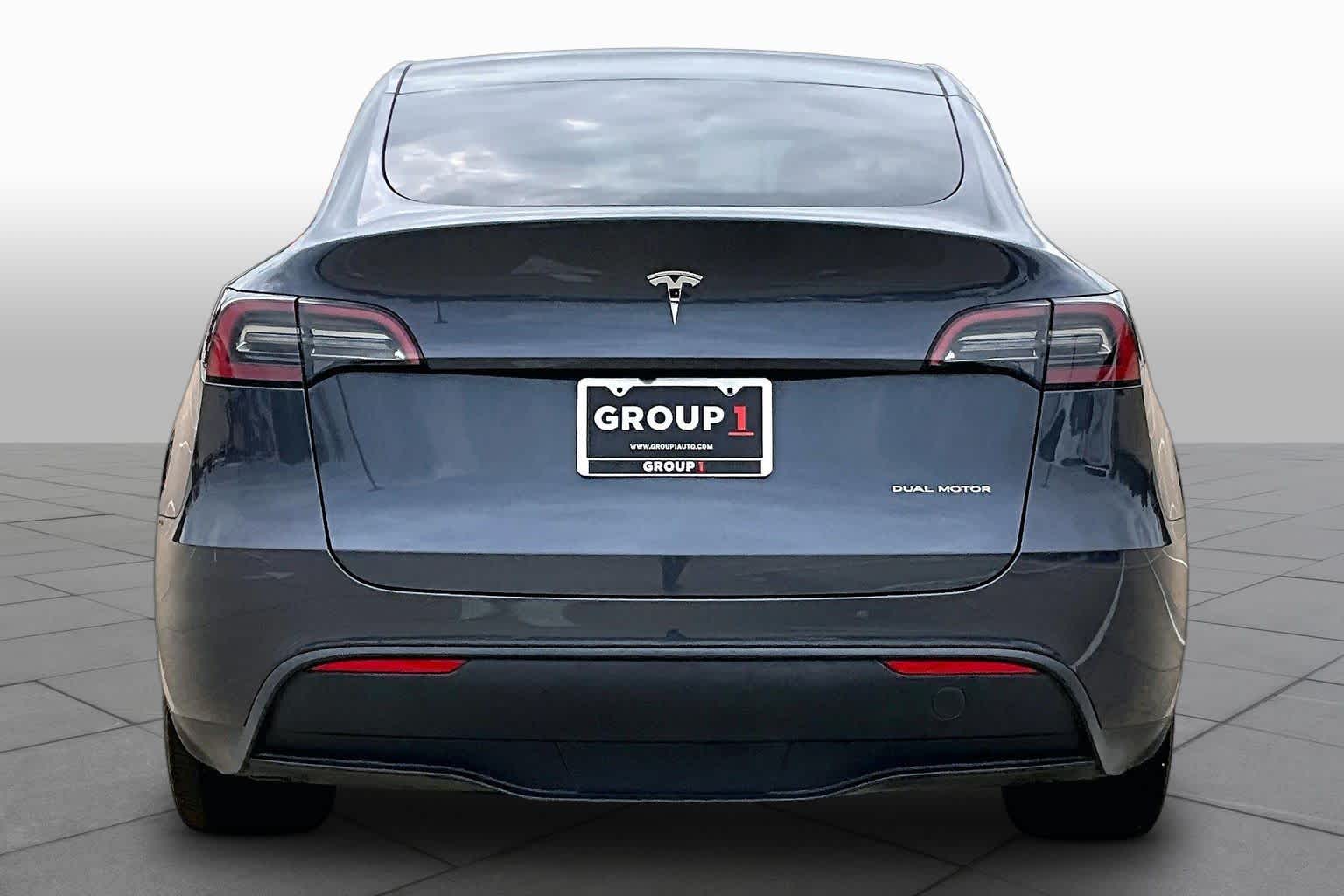 2023 Tesla Model Y Long Range Deep Blue Metallic at Mercedes-Benz of Houston North
