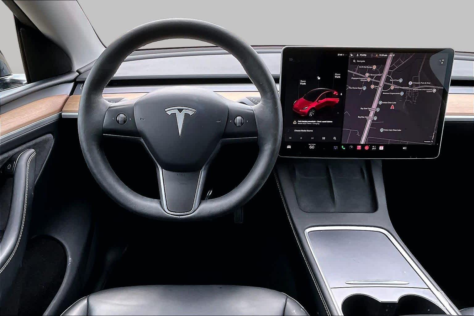 2023 Tesla Model Y Long Range Deep Blue Metallic at Mercedes-Benz of Houston North