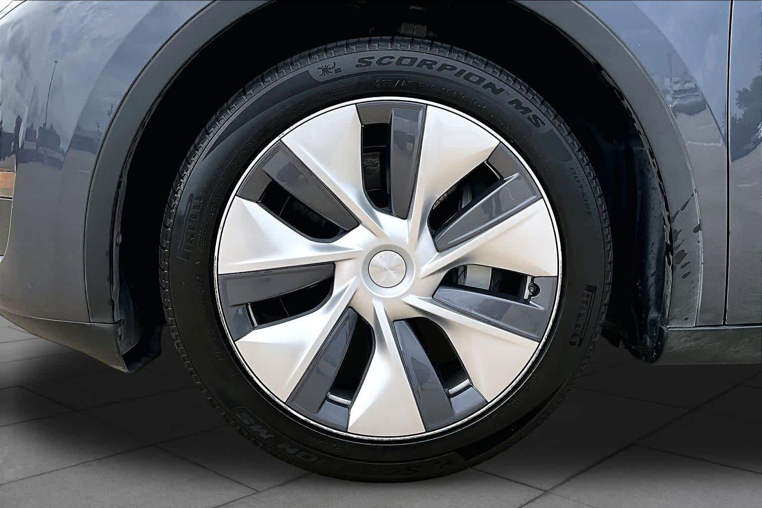 2023 Tesla Model Y Long Range Deep Blue Metallic at Mercedes-Benz of Houston North
