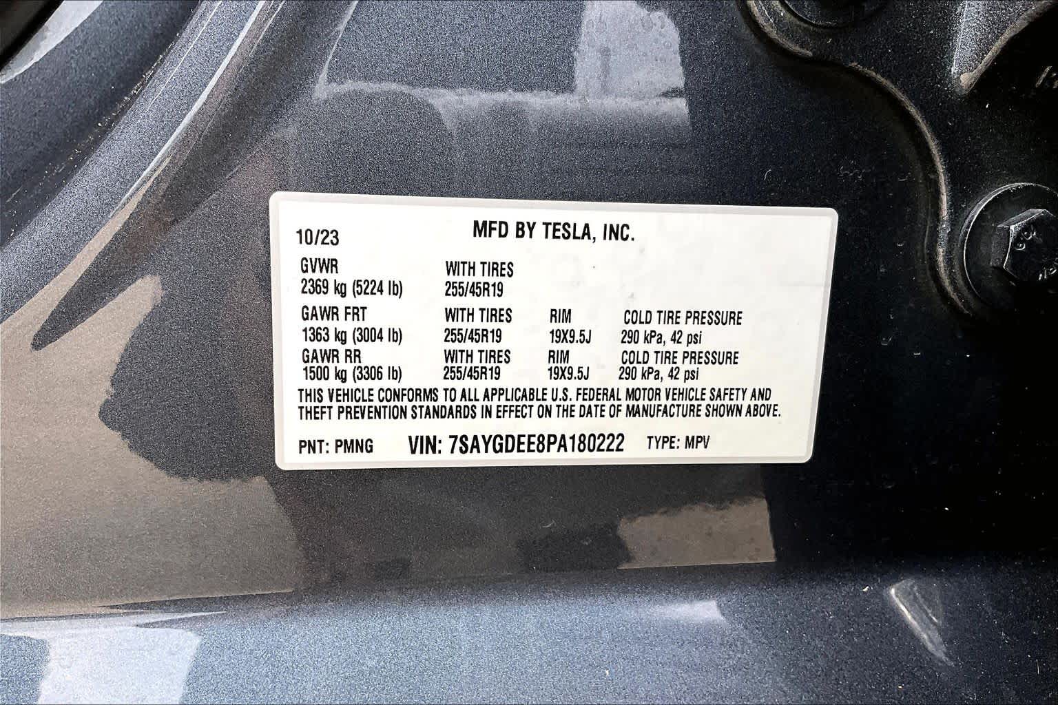 2023 Tesla Model Y Long Range Deep Blue Metallic at Mercedes-Benz of Houston North