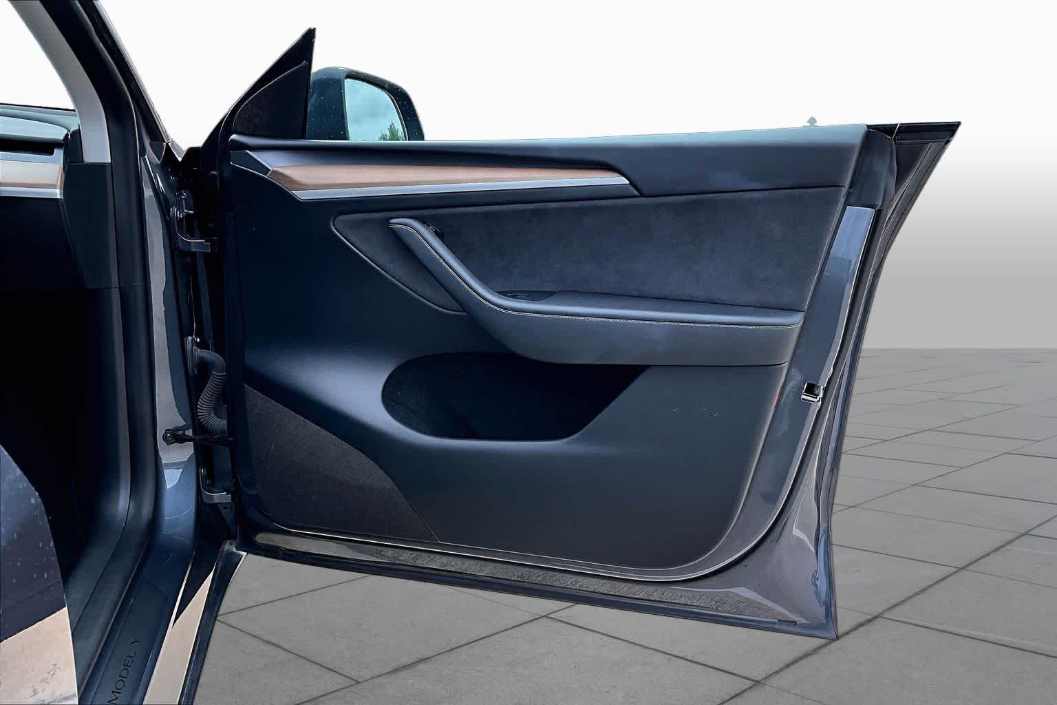 2023 Tesla Model Y Long Range Deep Blue Metallic at Mercedes-Benz of Houston North