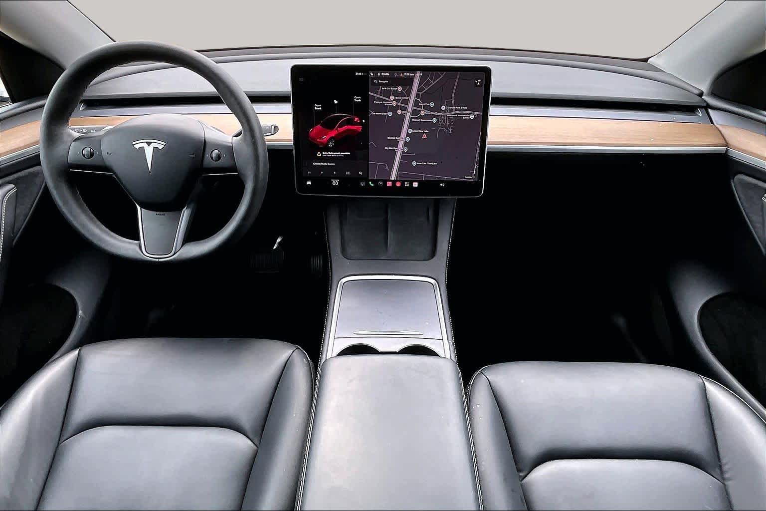 2023 Tesla Model Y Long Range Deep Blue Metallic at Mercedes-Benz of Houston North