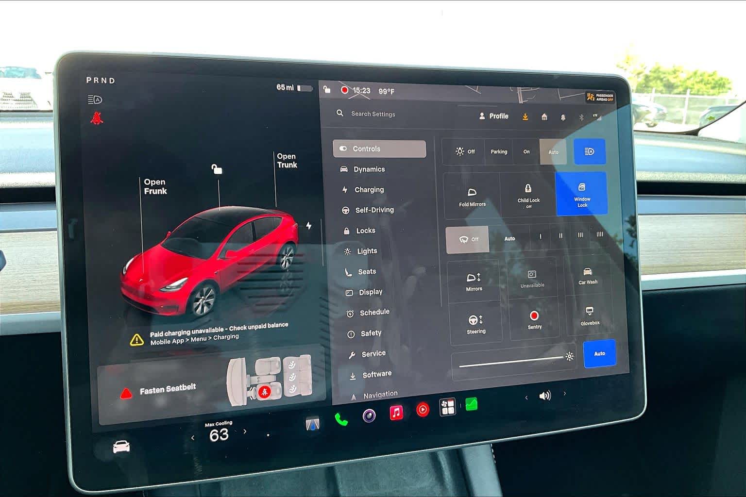 2023 Tesla Model Y Long Range Deep Blue Metallic at AutoNation USA Katy