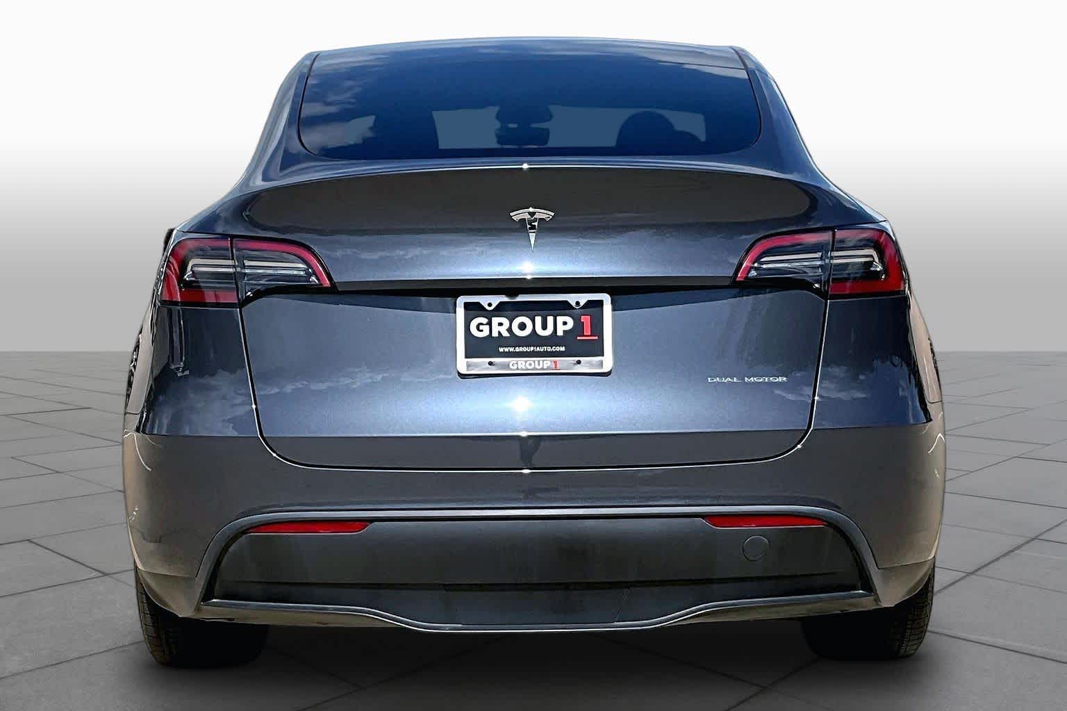 2023 Tesla Model Y Long Range Deep Blue Metallic at AutoNation USA Katy