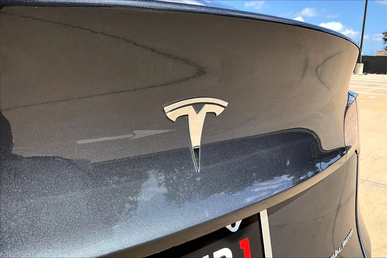 2023 Tesla Model Y Long Range Deep Blue Metallic at AutoNation USA Katy