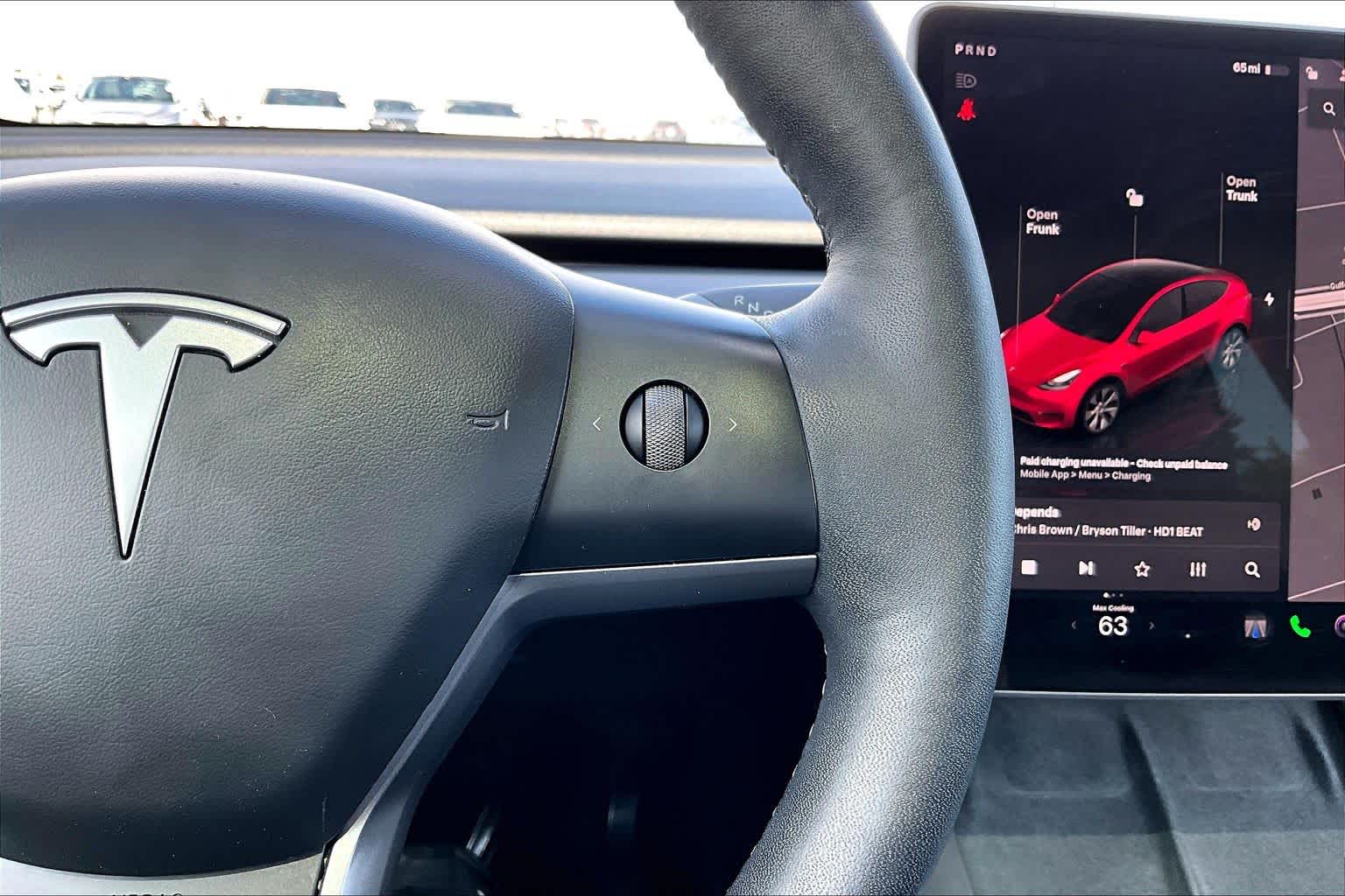 2023 Tesla Model Y Long Range Deep Blue Metallic at AutoNation USA Katy