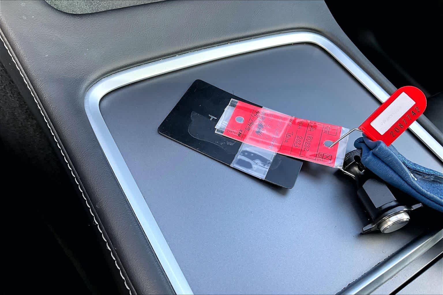 2023 Tesla Model Y Long Range Deep Blue Metallic at AutoNation USA Katy
