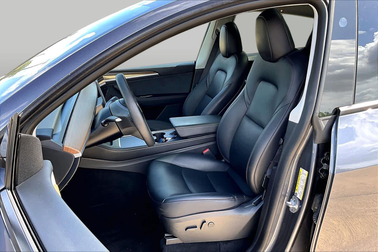 2023 Tesla Model Y Long Range Deep Blue Metallic at AutoNation USA Katy