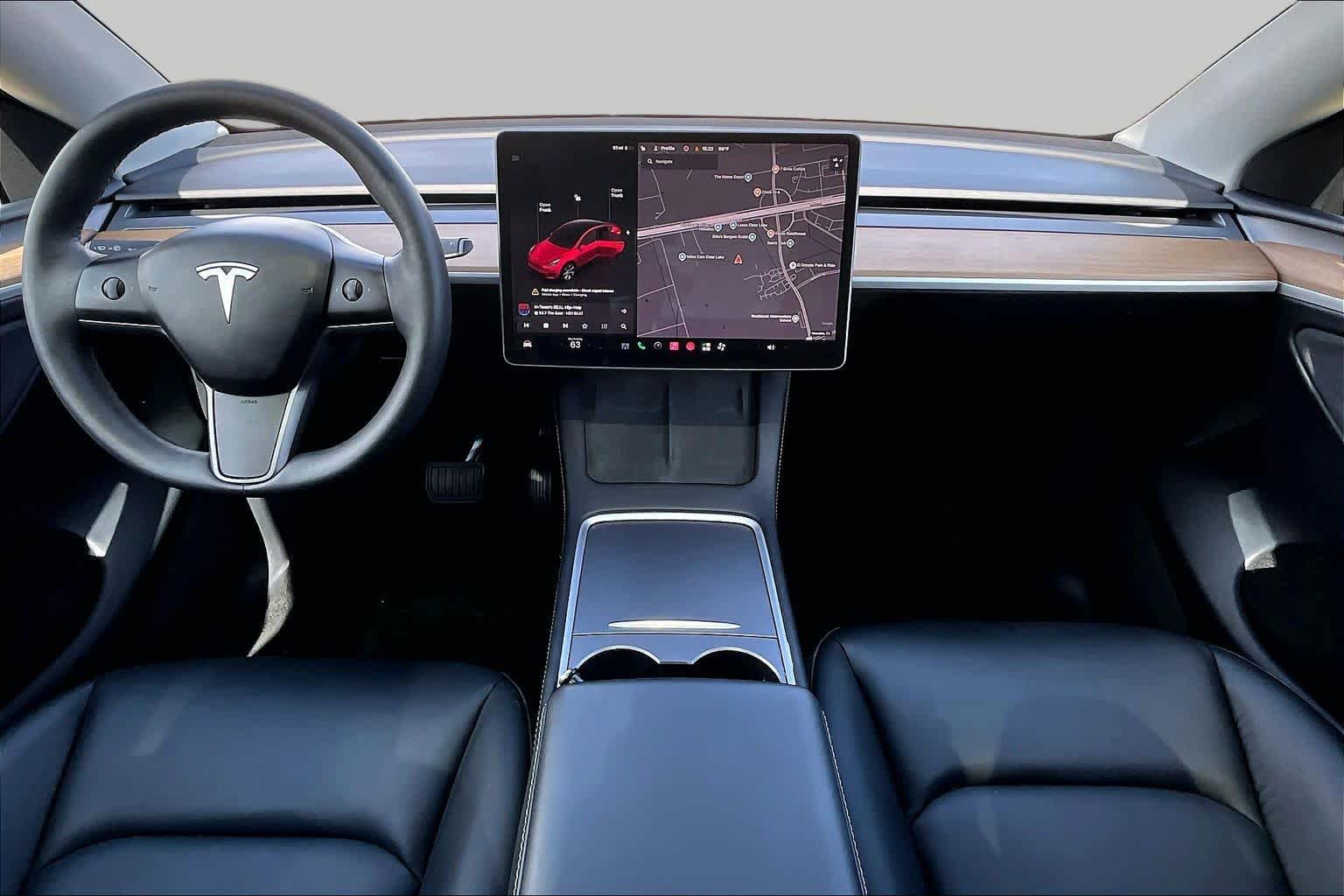 2023 Tesla Model Y Long Range Deep Blue Metallic at AutoNation USA Katy