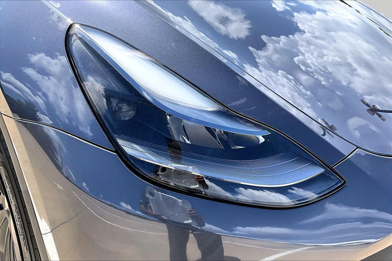 2023 Tesla Model Y Long Range Deep Blue Metallic at AutoNation USA Katy