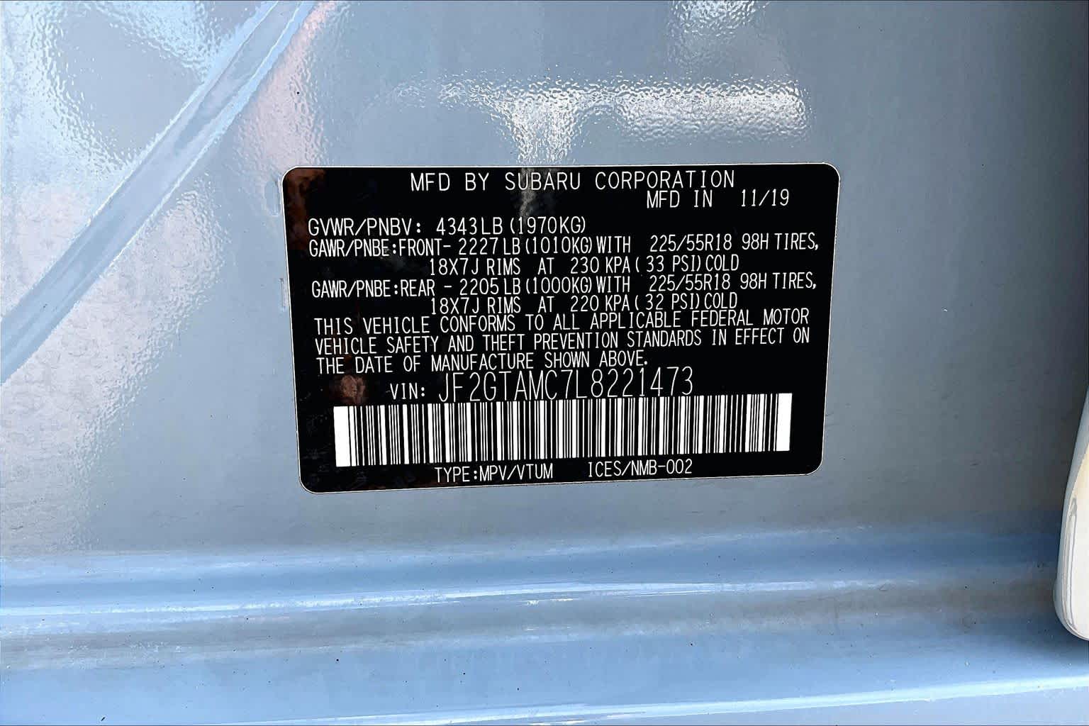 2020 Subaru Crosstrek Limited Cool Gray Khaki at AutoNation USA Katy