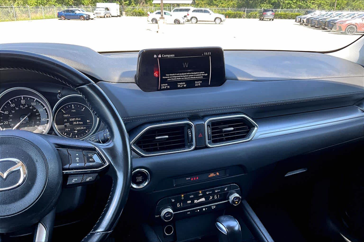 2019 Mazda CX-5 Touring Jet Black Mica at Lexus Southwest Houston