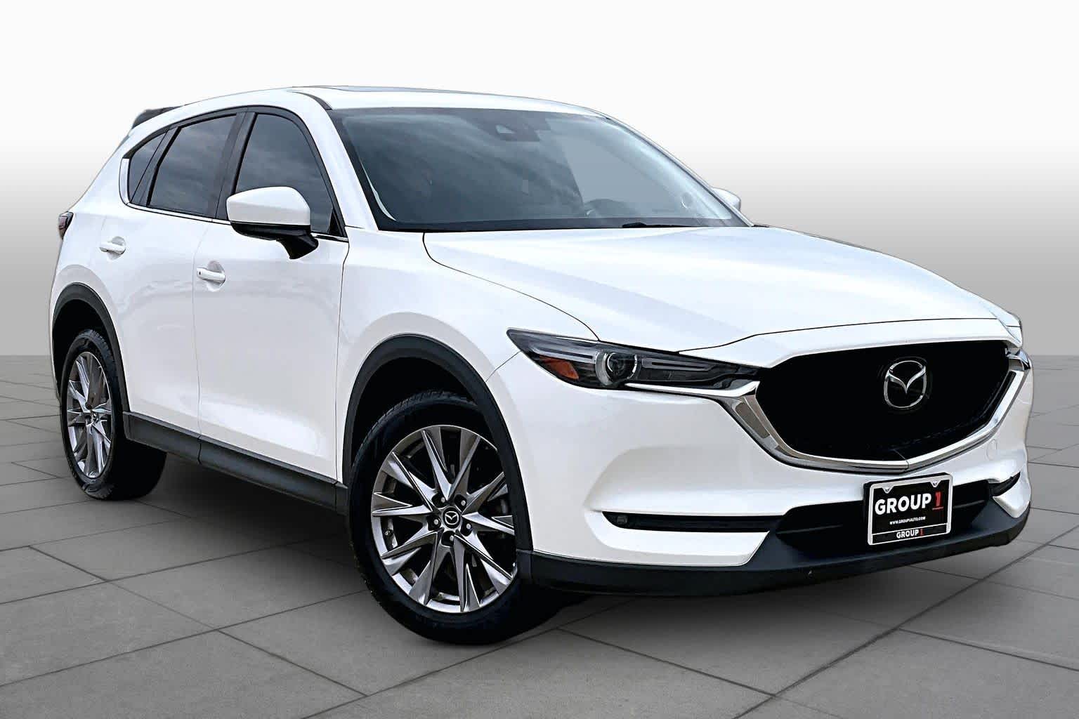 2019 Mazda CX-5 Grand Touring Snowflake White Pearl Mica at AutoNation USA Katy
