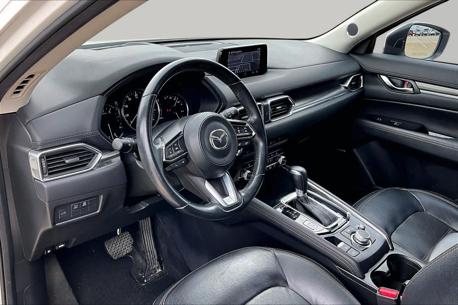2019 Mazda CX-5 Grand Touring Snowflake White Pearl Mica at AutoNation USA Katy