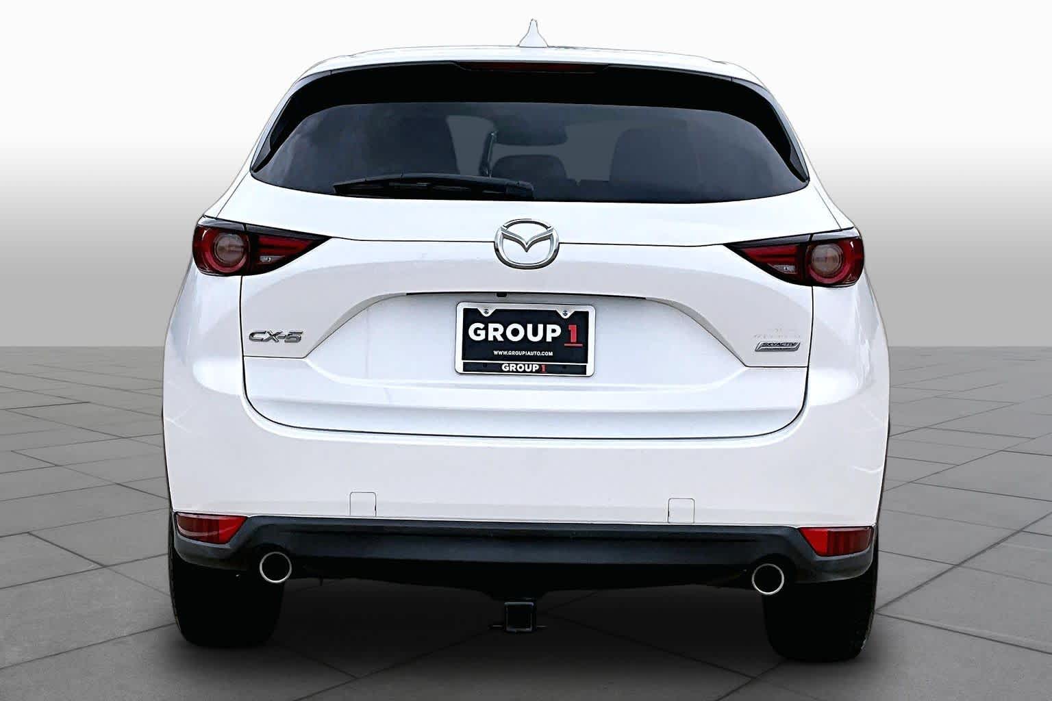 2019 Mazda CX-5 Grand Touring Snowflake White Pearl Mica at AutoNation USA Katy