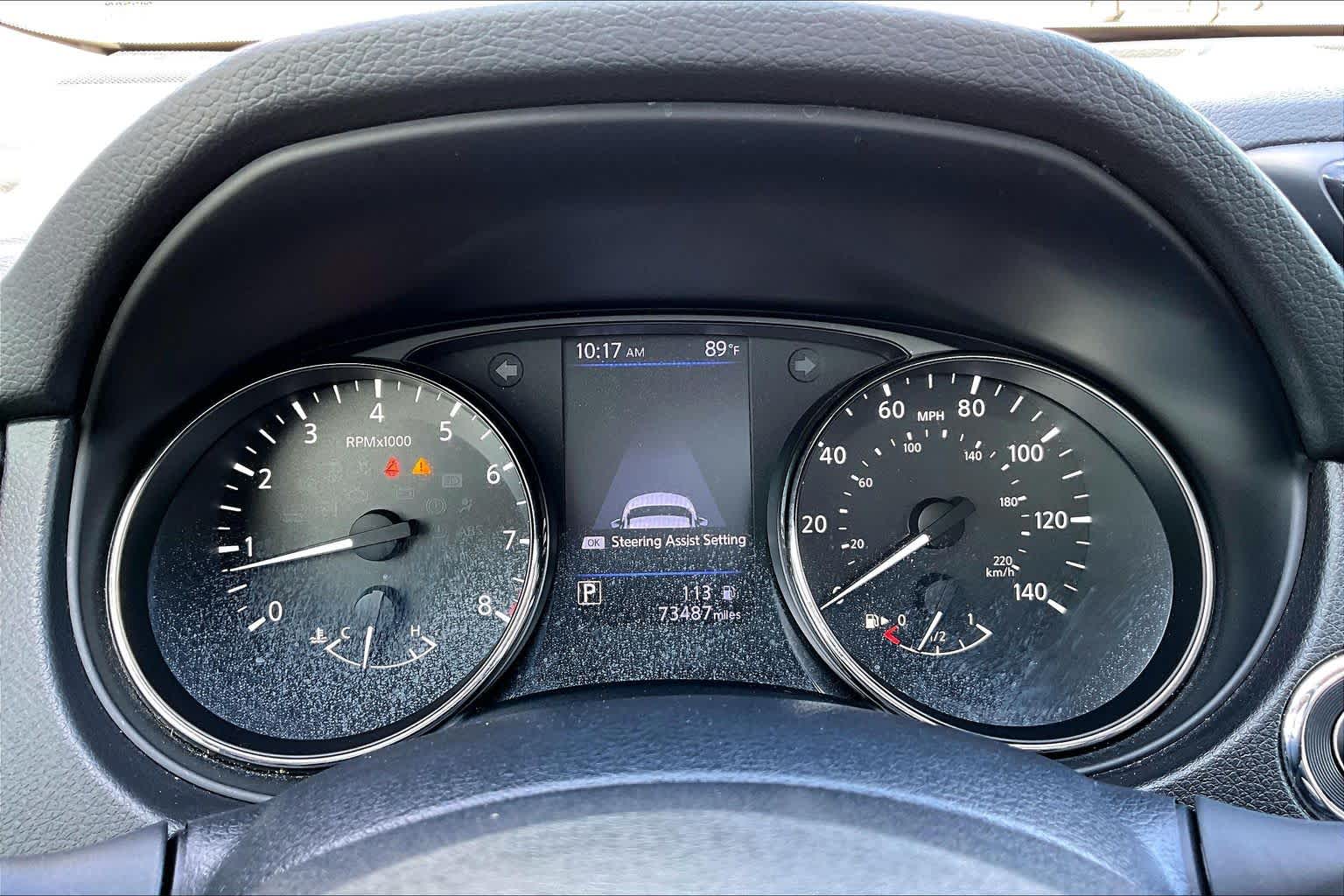 2019 Nissan Rogue SV Gun Metallic at Sterling McCall Nissan