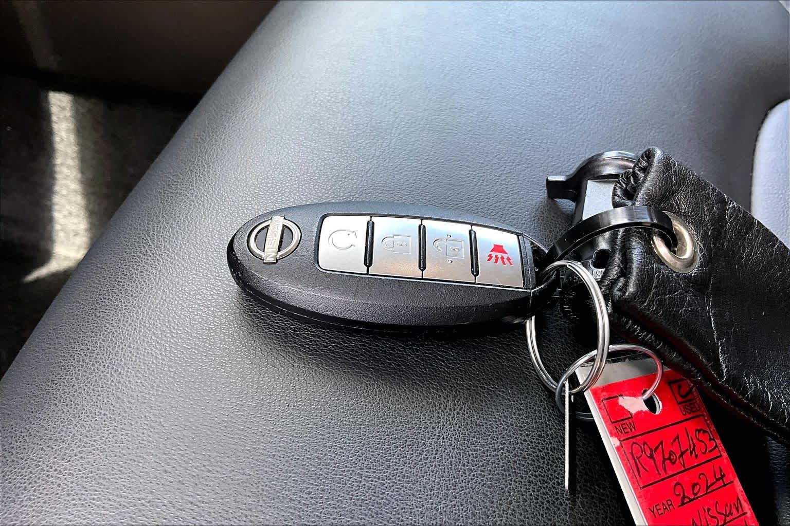 2024 Nissan Armada SV Brilliant Silver Metallic at AutoNation Chrysler Jeep Dodge Ram Spring