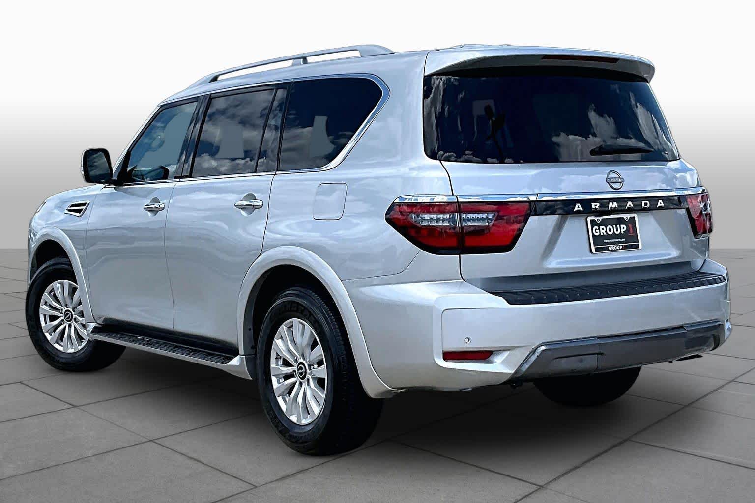 2024 Nissan Armada SV Brilliant Silver Metallic at AutoNation Chrysler Jeep Dodge Ram Spring