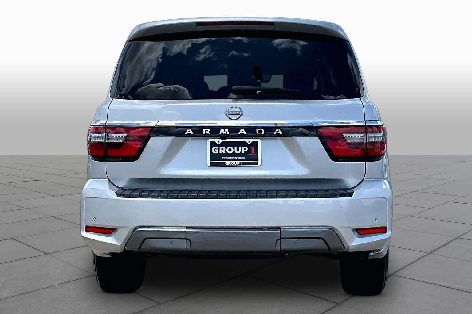 2024 Nissan Armada SV Brilliant Silver Metallic at AutoNation Chrysler Jeep Dodge Ram Spring