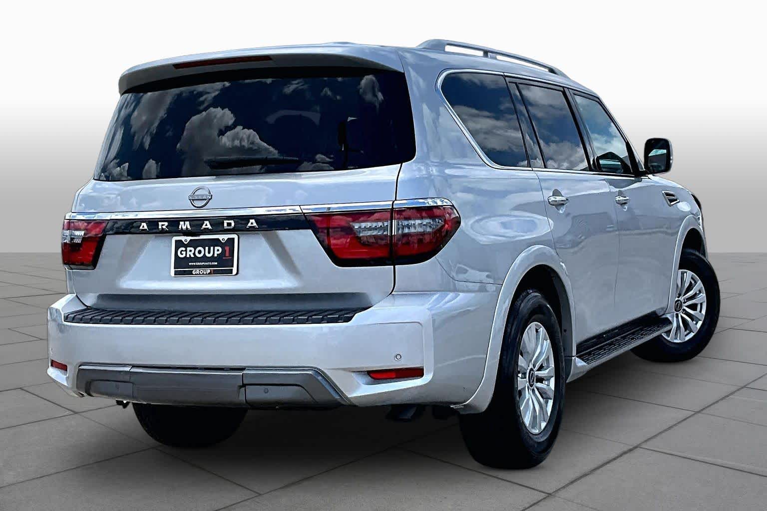 2024 Nissan Armada SV Brilliant Silver Metallic at AutoNation Chrysler Jeep Dodge Ram Spring