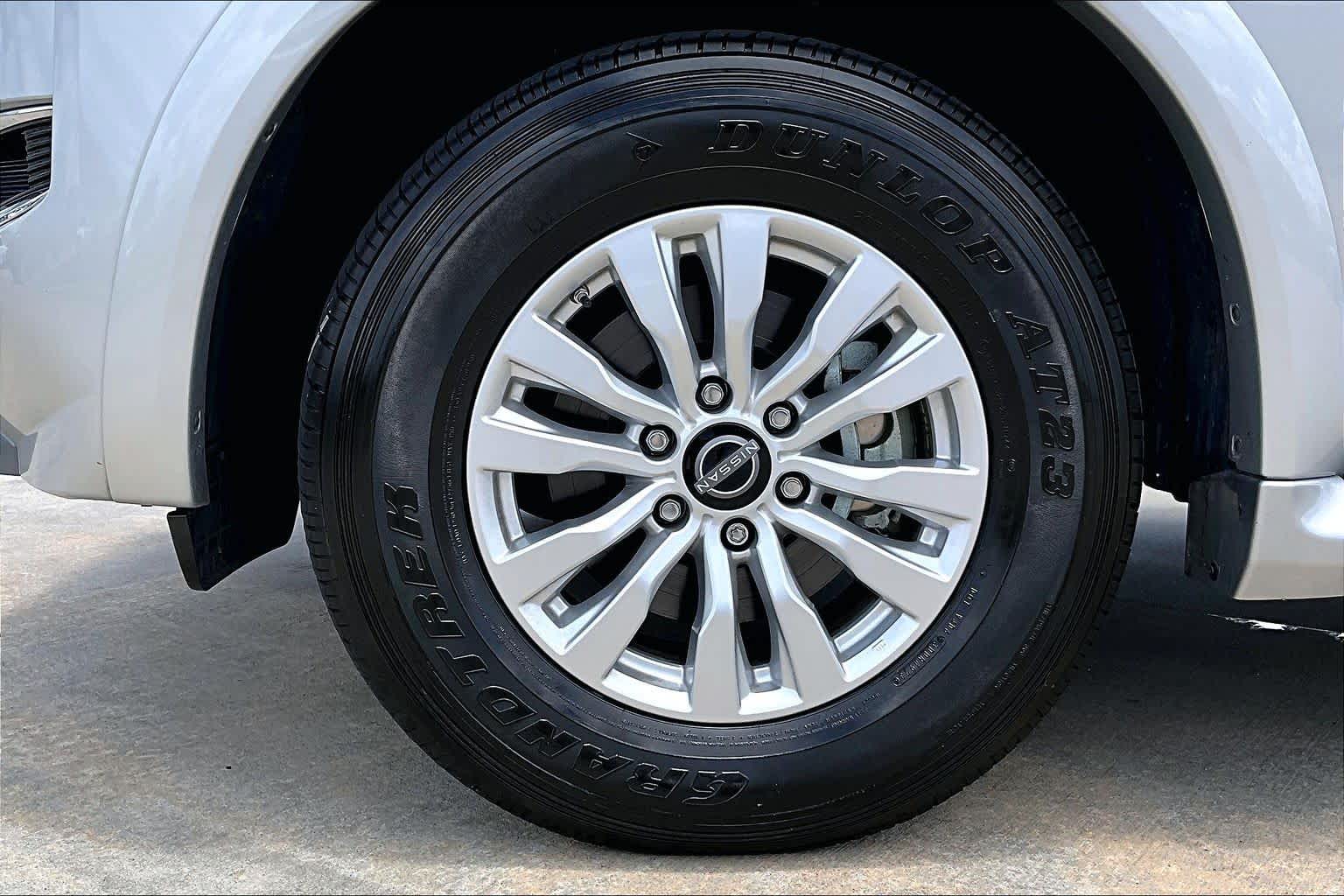 2024 Nissan Armada SV Brilliant Silver Metallic at AutoNation Chrysler Jeep Dodge Ram Spring