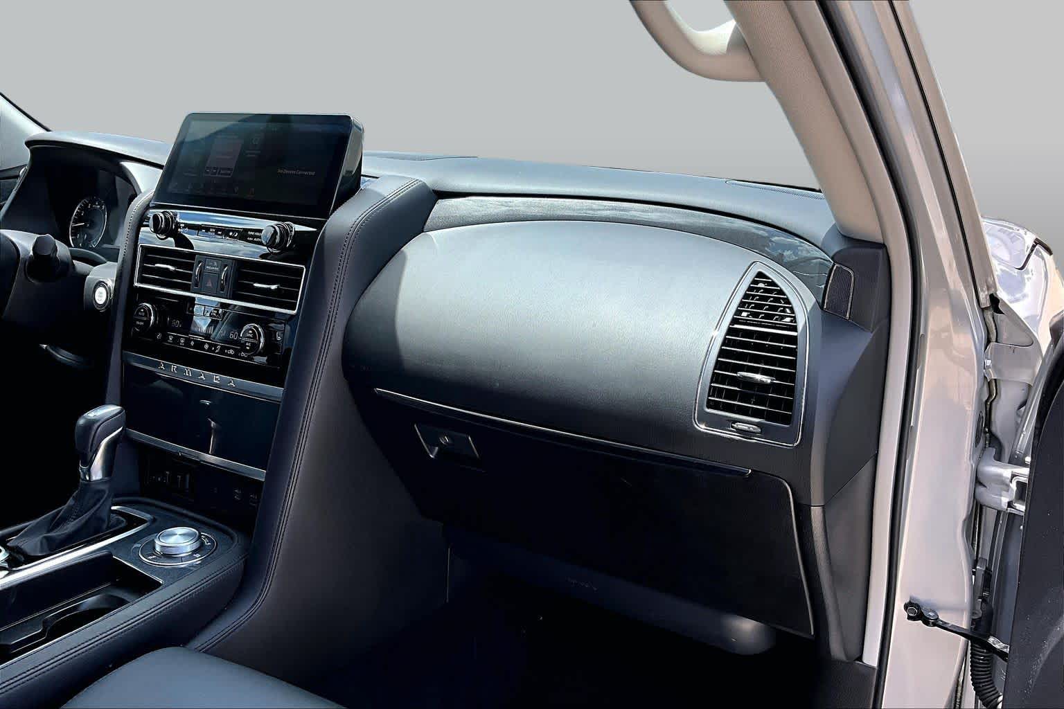 2024 Nissan Armada SV Brilliant Silver Metallic at AutoNation Chrysler Jeep Dodge Ram Spring