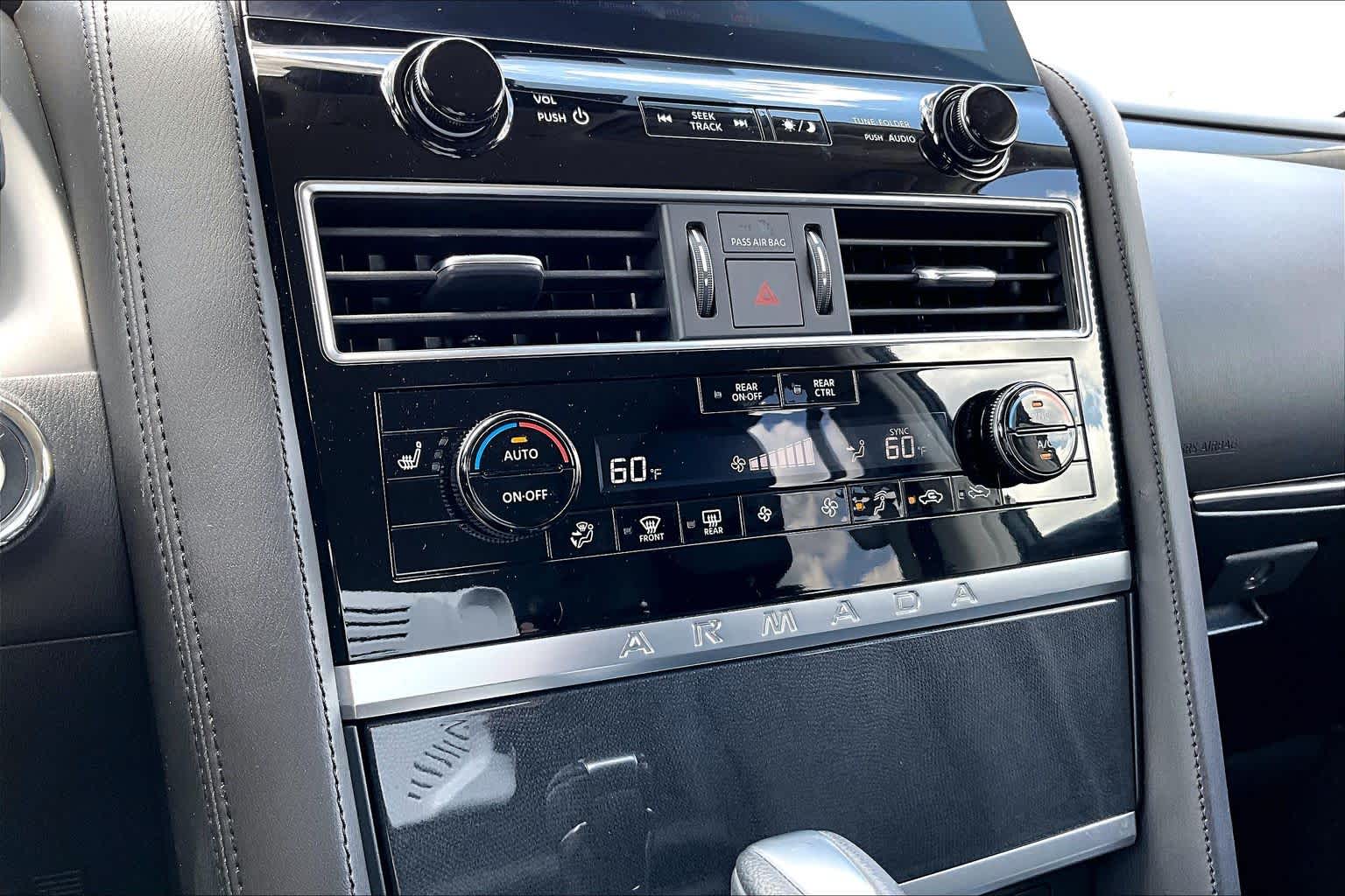 2024 Nissan Armada SV Brilliant Silver Metallic at AutoNation Chrysler Jeep Dodge Ram Spring