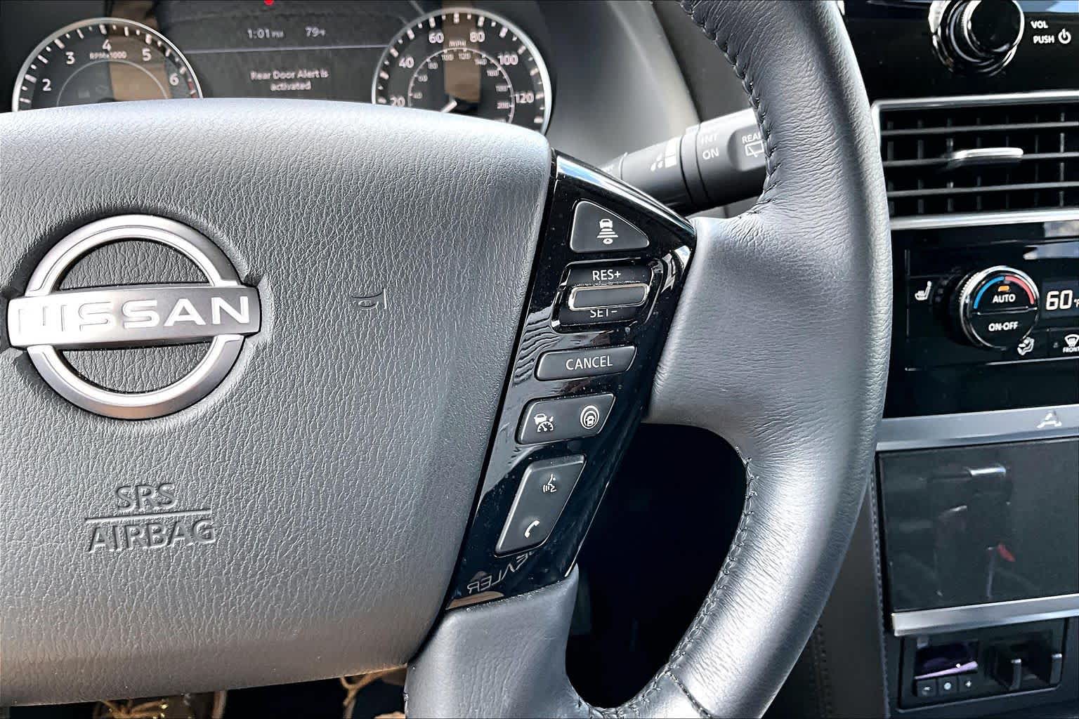 2024 Nissan Armada SV Brilliant Silver Metallic at AutoNation Chrysler Jeep Dodge Ram Spring