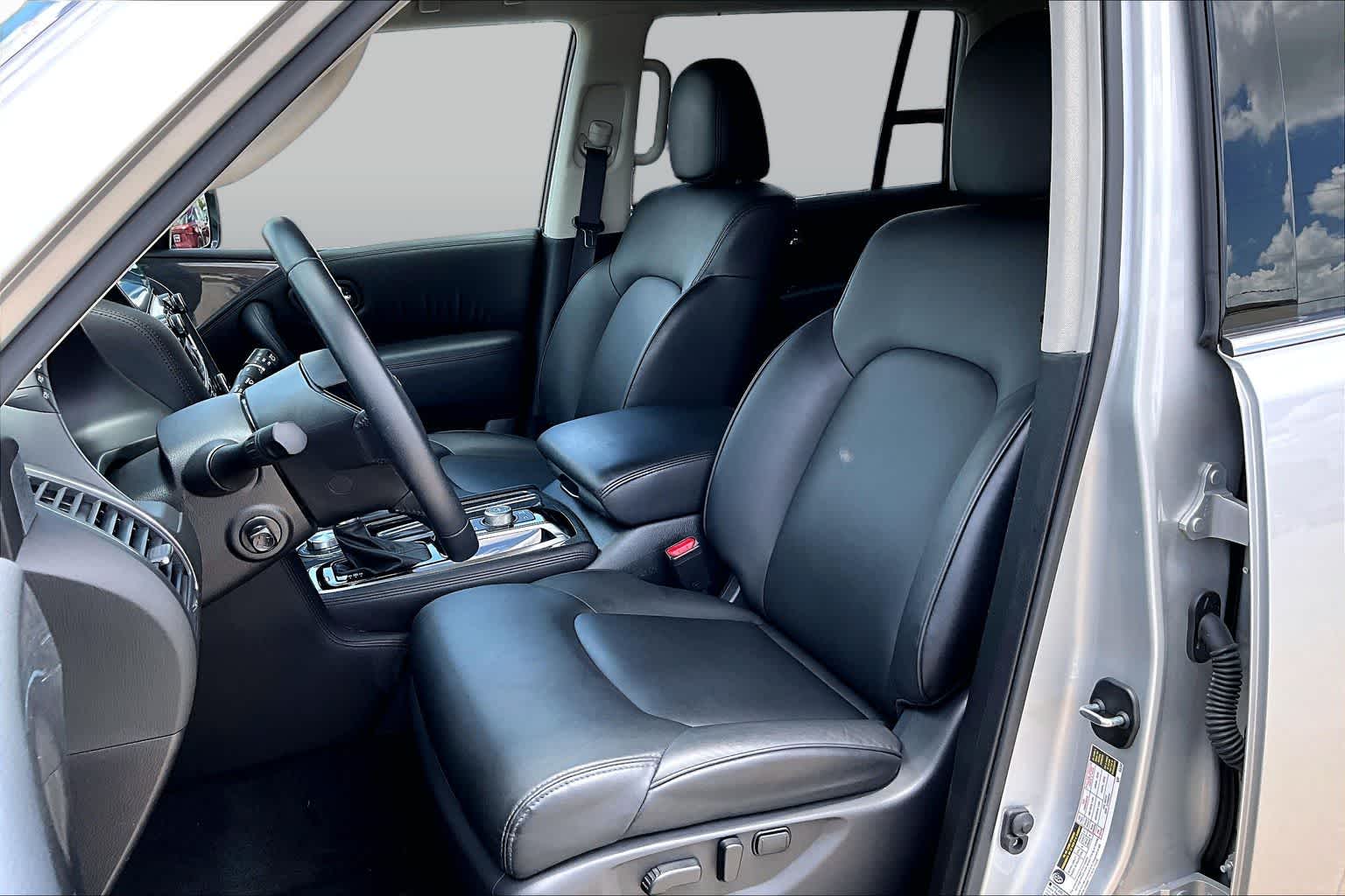2024 Nissan Armada SV Brilliant Silver Metallic at AutoNation USA Houston