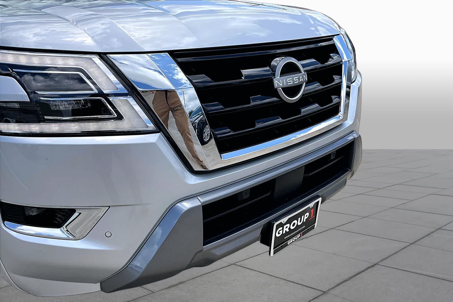 2024 Nissan Armada SV Brilliant Silver Metallic at AutoNation USA Houston