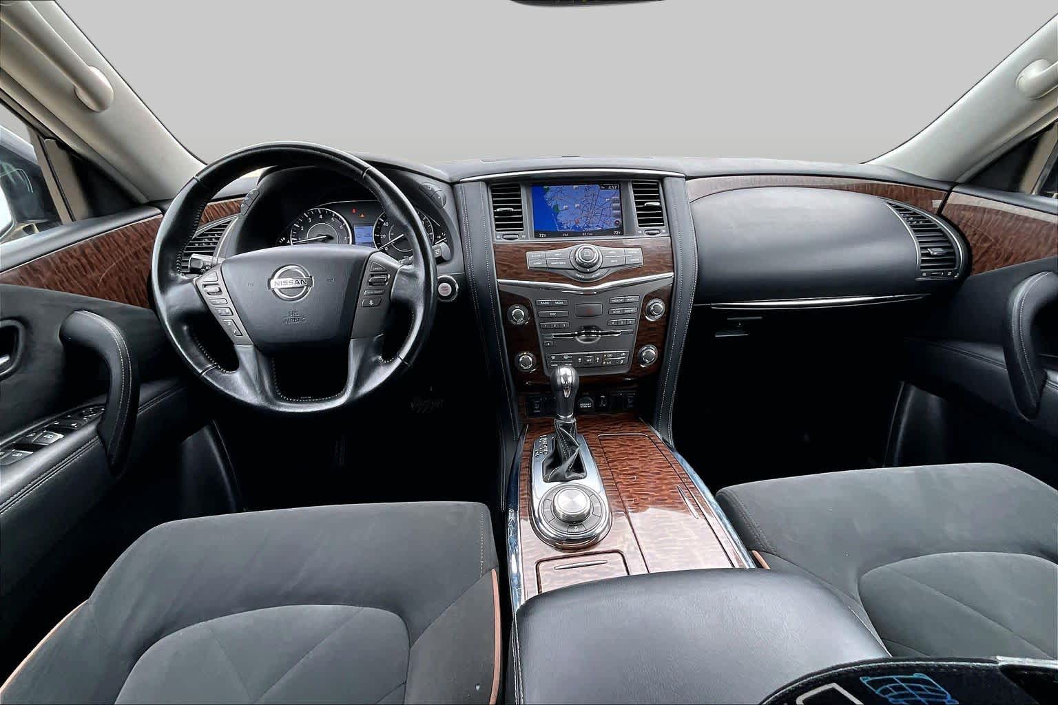 2019 Nissan Armada SV Brilliant Silver Metallic at AutoNation Chevrolet Gulf Fwy