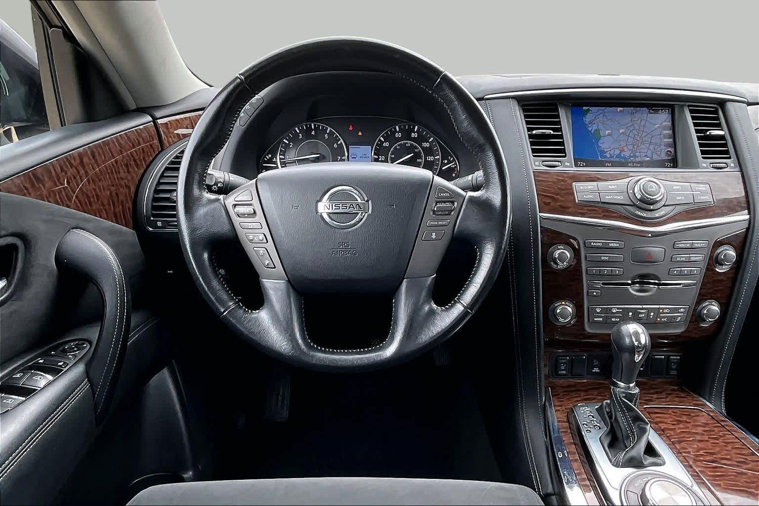 2019 Nissan Armada SV Brilliant Silver Metallic at AutoNation Chevrolet Gulf Fwy