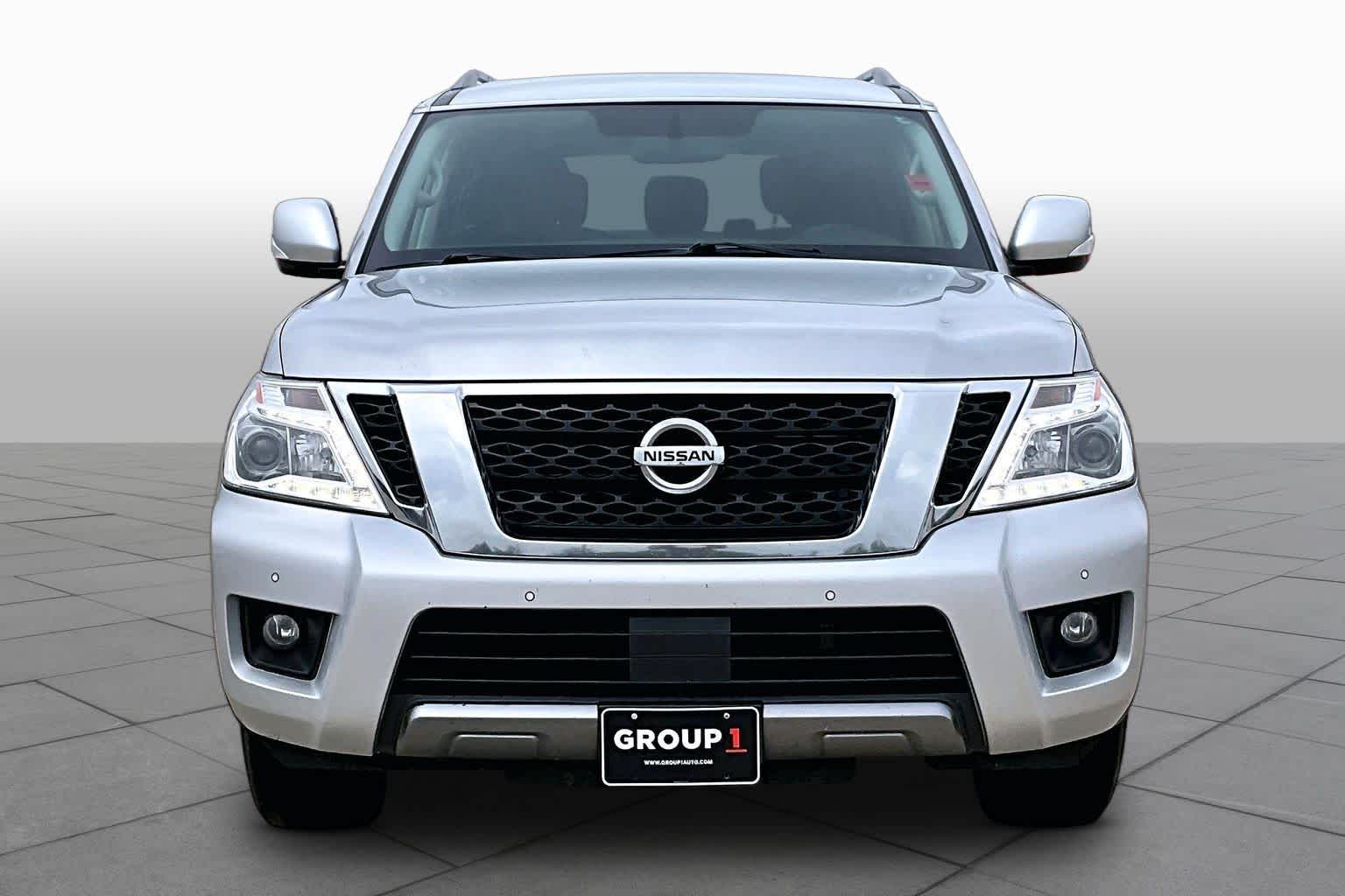 2019 Nissan Armada SV Brilliant Silver Metallic at AutoNation Chevrolet Gulf Fwy