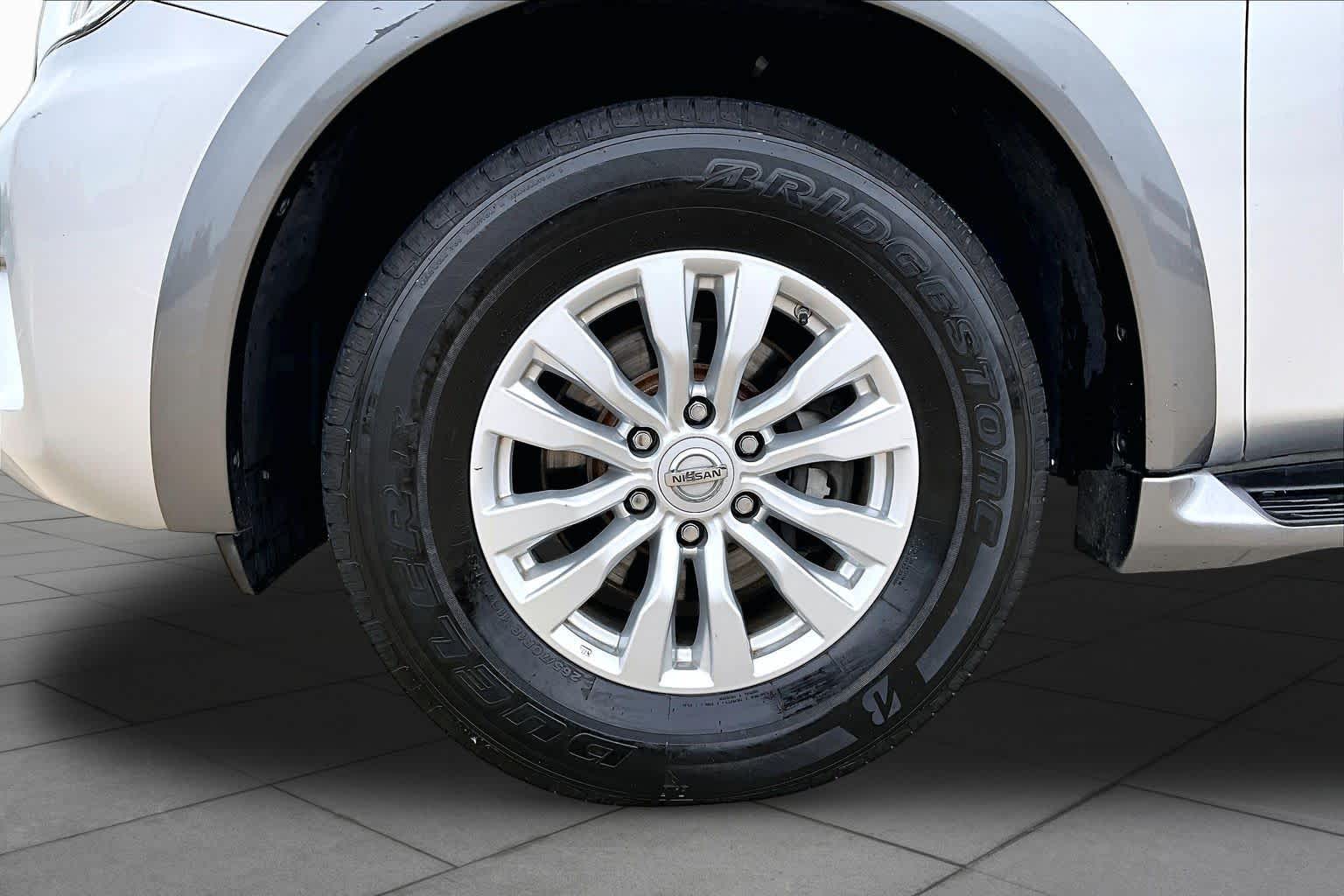 2019 Nissan Armada SV Brilliant Silver Metallic at AutoNation Chevrolet Gulf Fwy