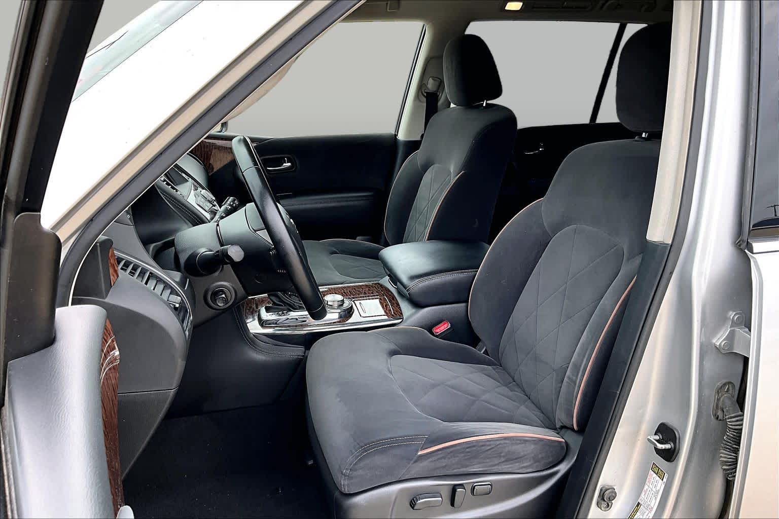 2019 Nissan Armada SV Brilliant Silver Metallic at AutoNation Chevrolet Gulf Fwy