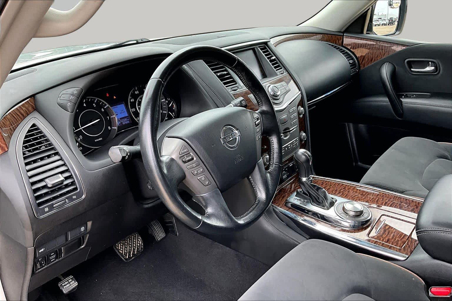 2019 Nissan Armada SV Brilliant Silver Metallic at AutoNation Chevrolet Gulf Fwy