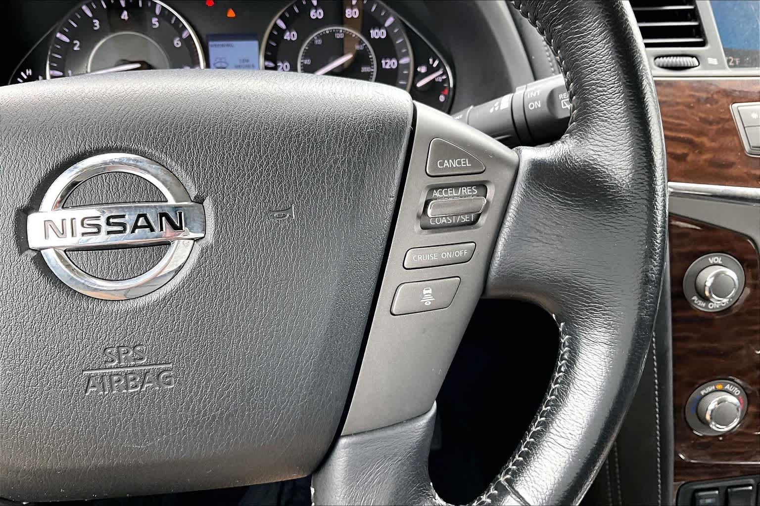 2019 Nissan Armada SV Brilliant Silver Metallic at AutoNation Chevrolet Gulf Fwy