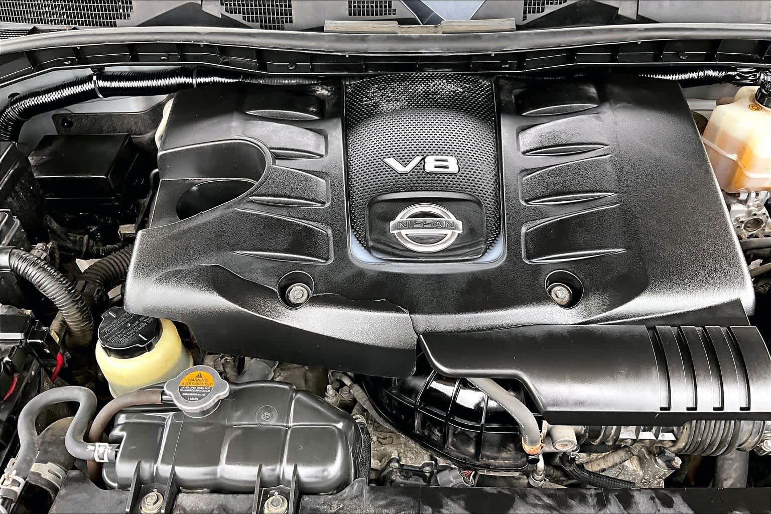 2019 Nissan Armada SV Brilliant Silver Metallic at AutoNation Chevrolet Gulf Fwy