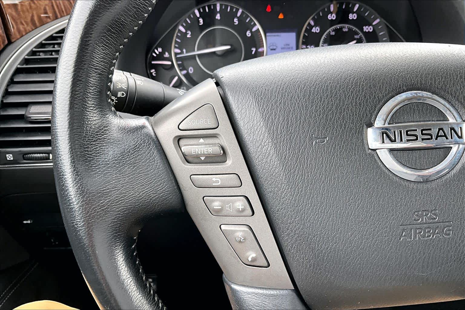 2019 Nissan Armada SV Brilliant Silver Metallic at AutoNation Chevrolet Gulf Fwy