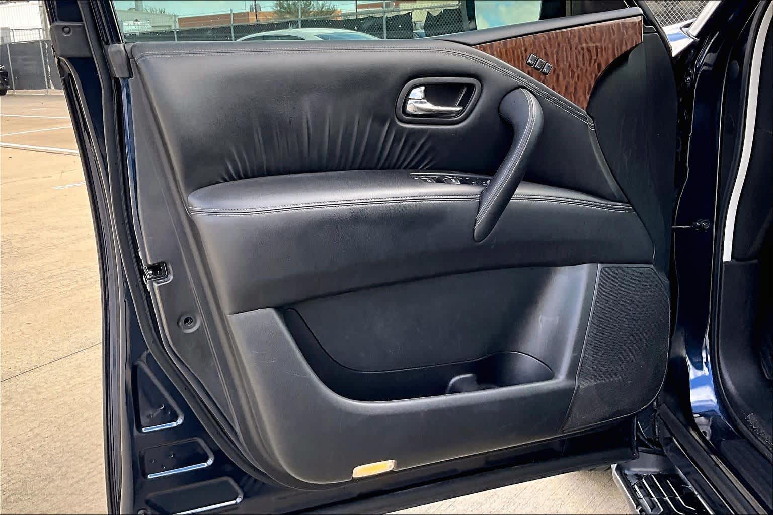 2019 Nissan Armada Platinum Hermosa Blue Pearl at AutoNation Ford Gulf Fwy