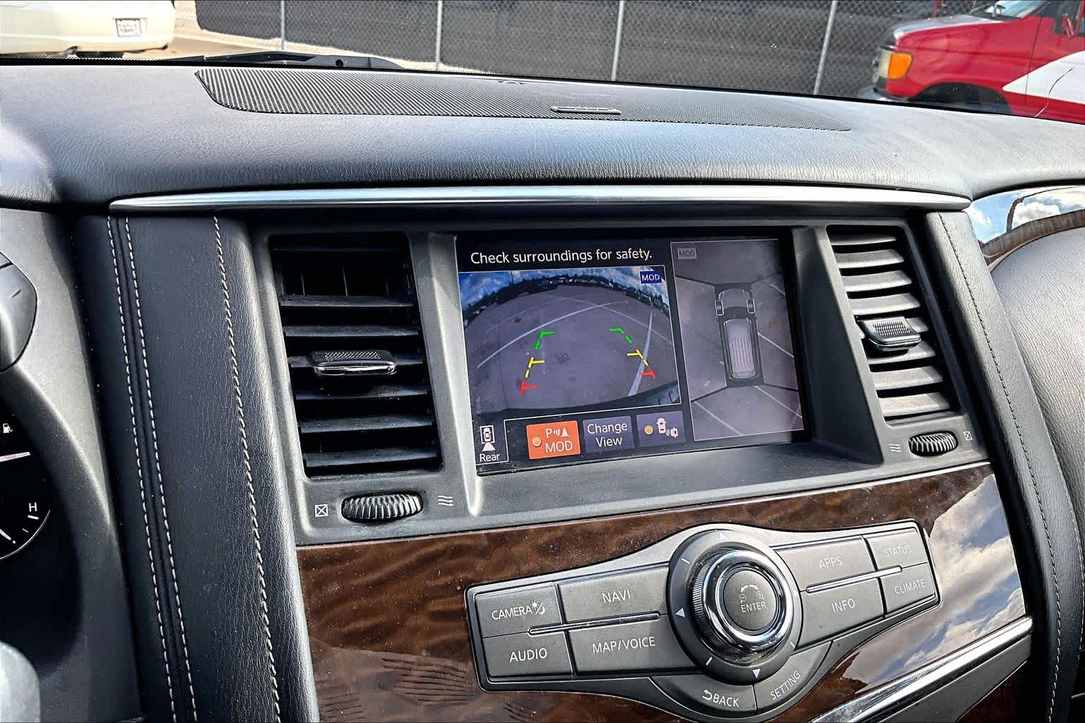 2019 Nissan Armada Platinum Hermosa Blue Pearl at AutoNation Ford Gulf Fwy