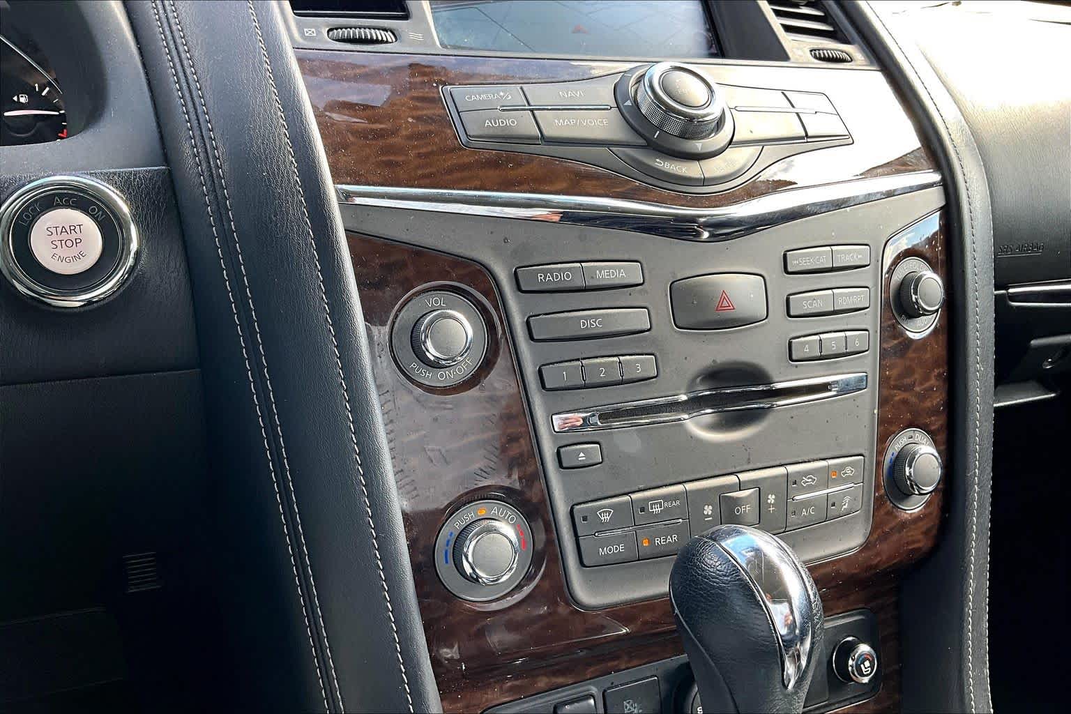 2019 Nissan Armada Platinum Hermosa Blue Pearl at AutoNation Ford Gulf Fwy