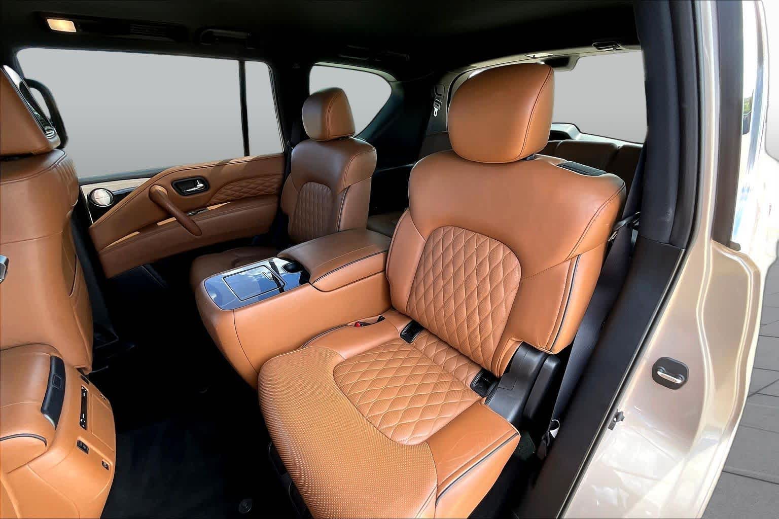 2023 INFINITI QX80 SENSORY Champagne Quartz at Helfman Ford