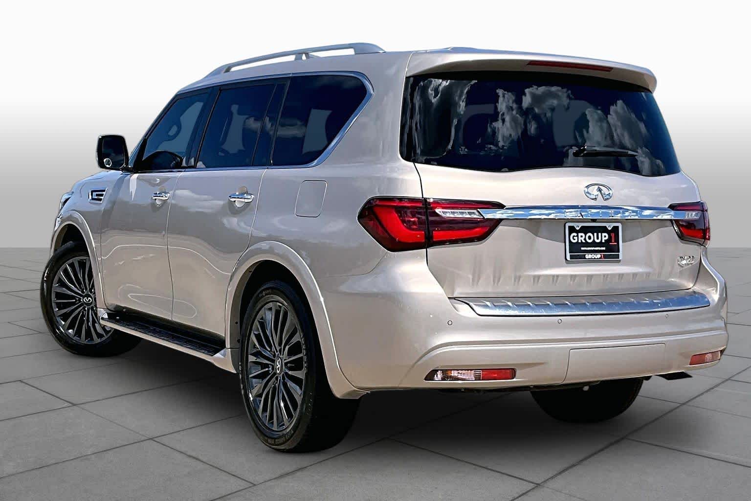 2023 INFINITI QX80 SENSORY Champagne Quartz at Helfman Ford