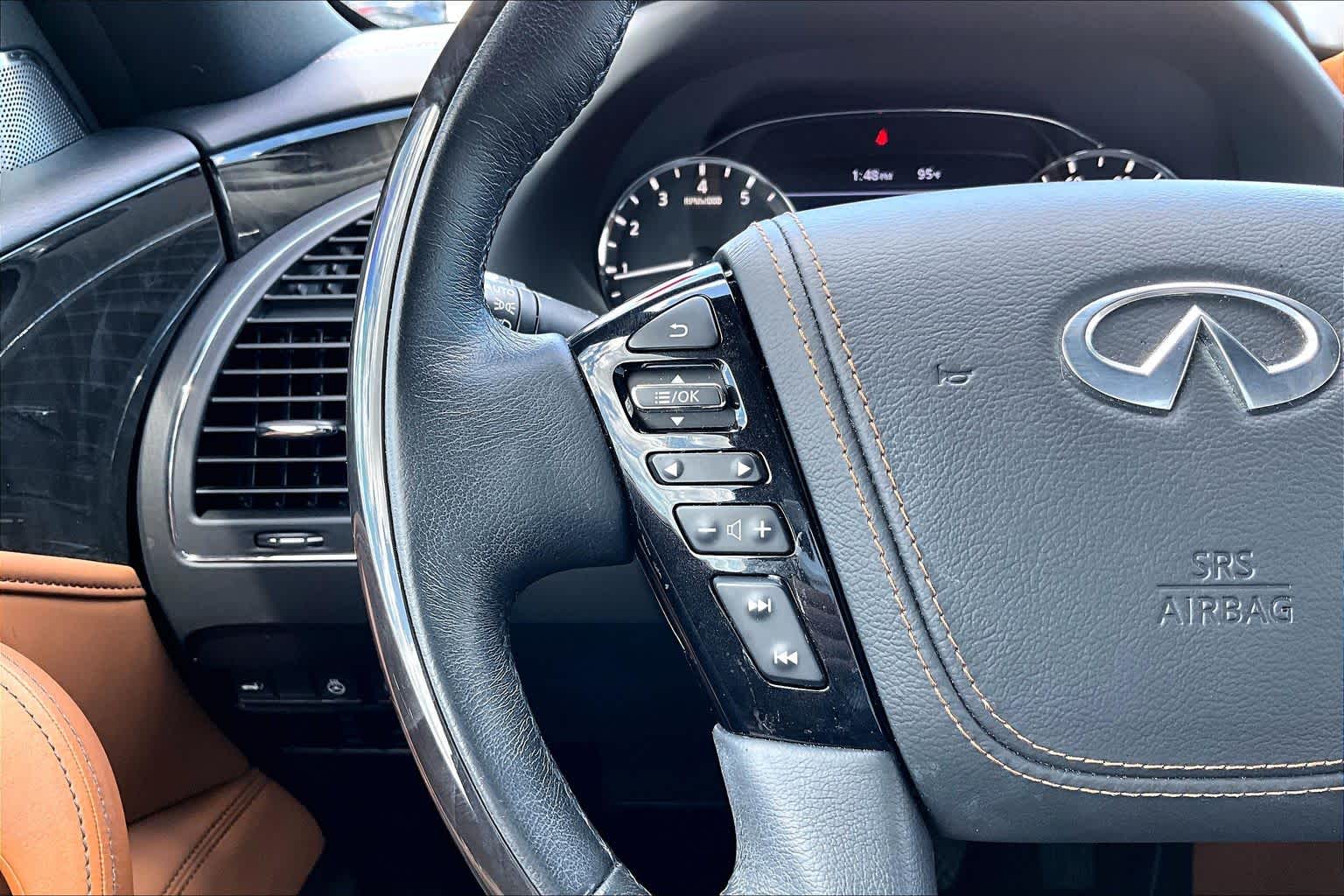 2023 INFINITI QX80 SENSORY Champagne Quartz at Helfman Ford
