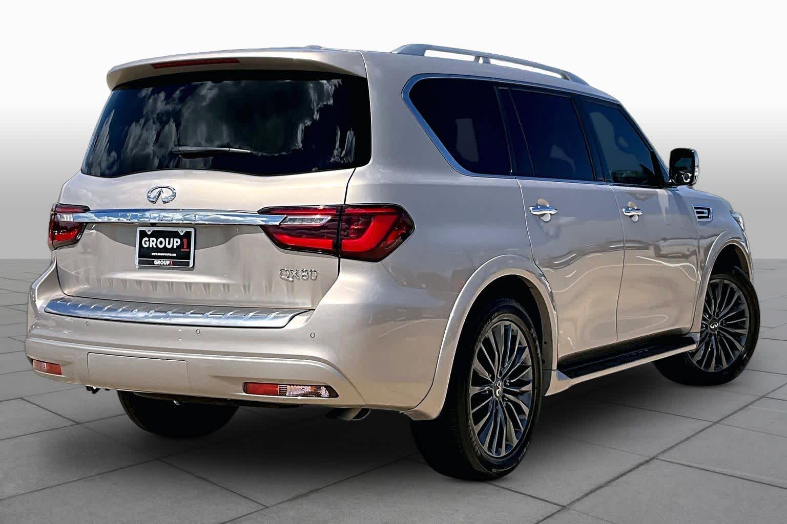 2023 INFINITI QX80 SENSORY Champagne Quartz at Helfman Ford